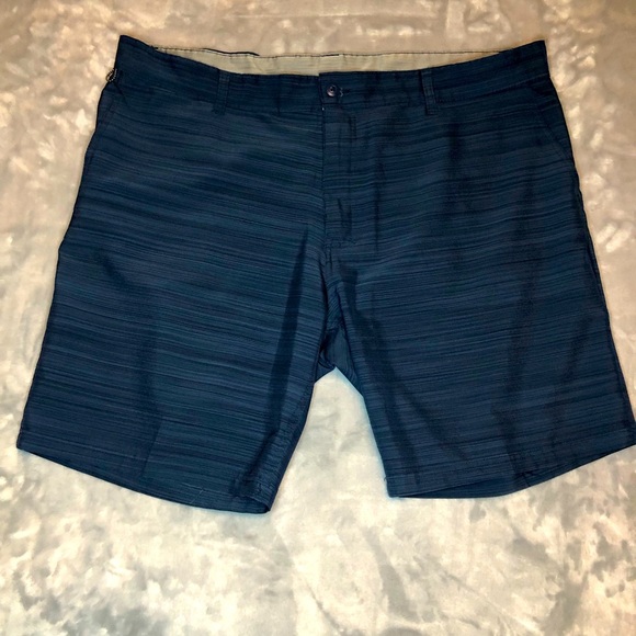 Ron Jon Surf Shop Men's Flat Front Navy Shorts Size 42 - Picture 1 of 8